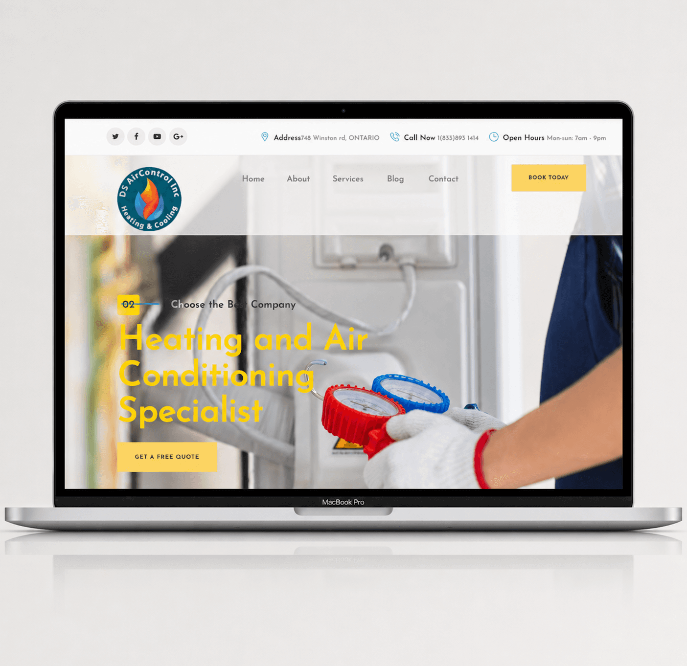 DS Air Control Inc Desktop Experience