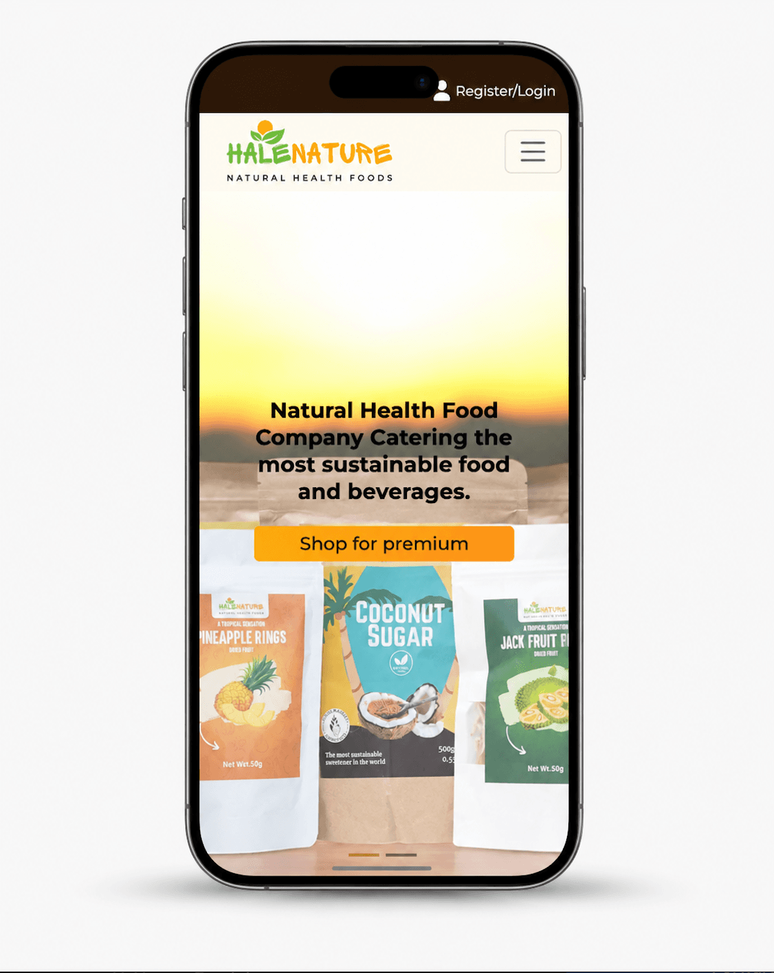 Hale Nature Mobile Experience